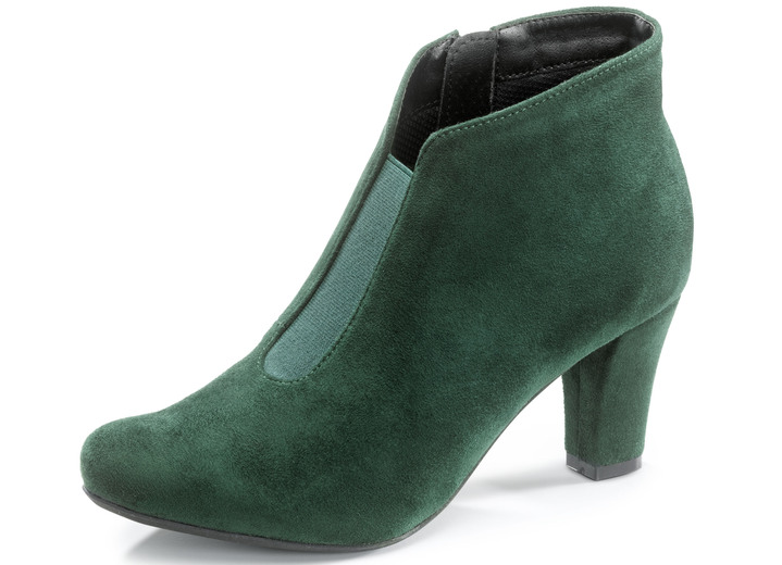 Stiefel & Stiefeletten - Andrea Conti Stiefelette mit eingesetztem Gummizug, in Größe 035 bis 041, in Farbe TANNE Ansicht 1