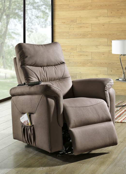 TV-Sessel / Relax-Sessel - Relax-Sessel mit Aufstehhilfe, in Farbe BRAUN, in Ausführung Ohne Massagefunktion Ansicht 1
