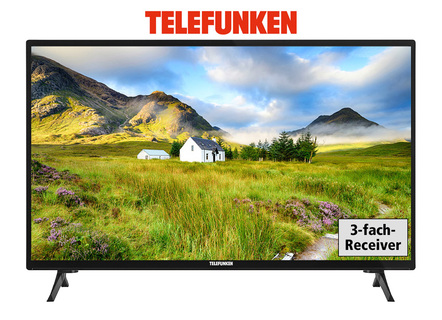 Telefunken HD-Ready-LED-Fernseher zum super Preis-Leistungsverhältnis
