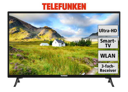 Telefunken Ultra-HD-LED-Fernseher