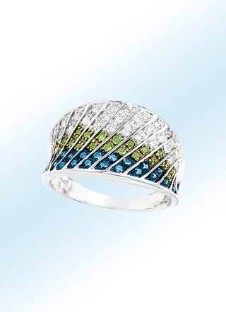 Damenring mit 69 edlen Diamanten