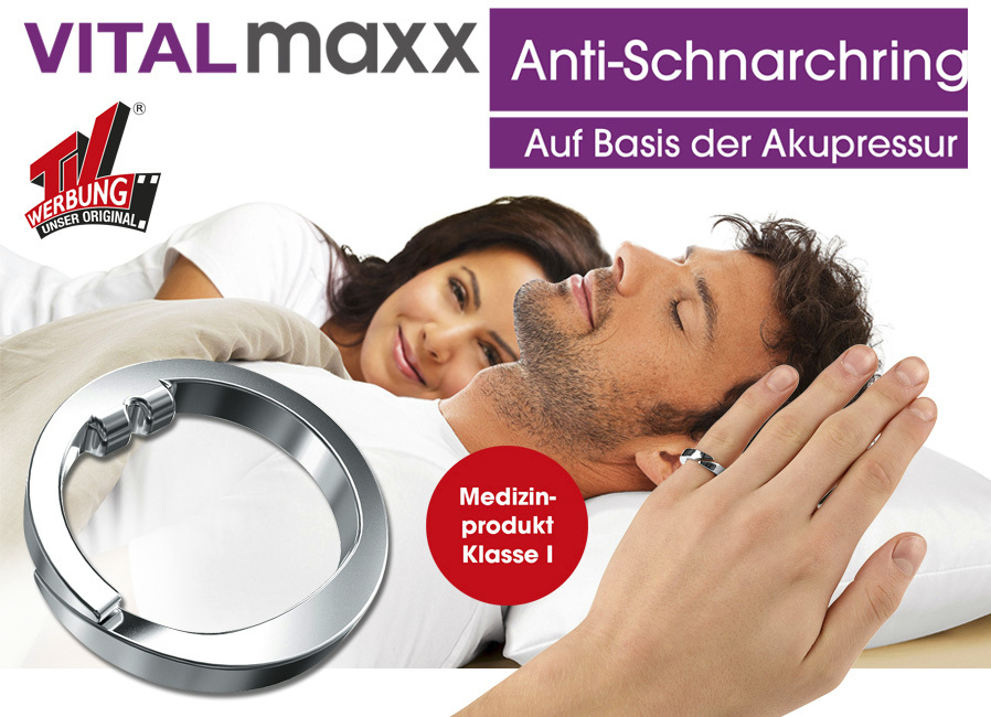 - VITALmaxx Anti-Schnarchring, in Farbe SILBER Ansicht 1