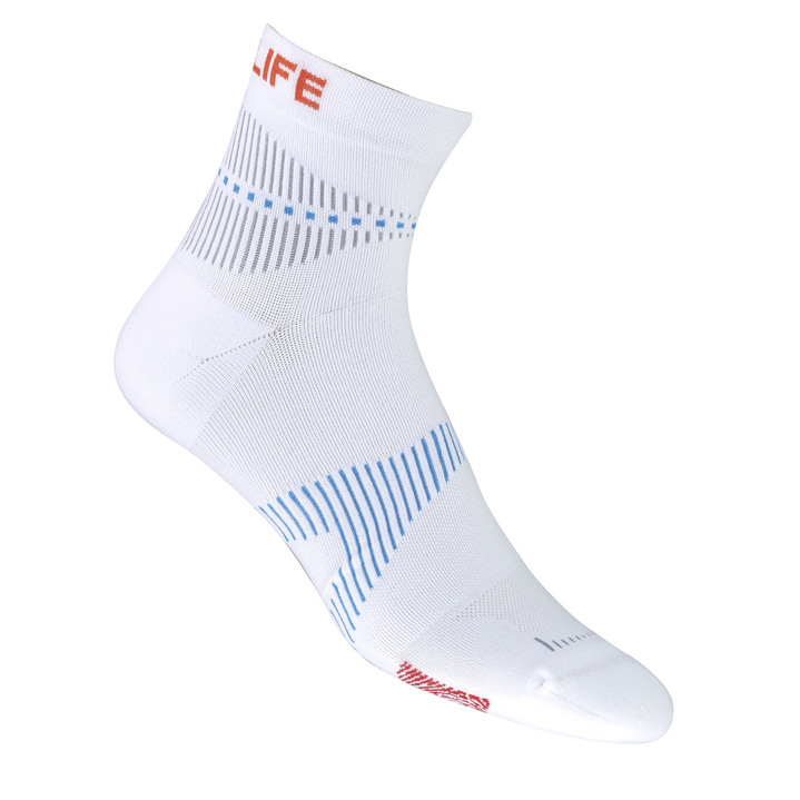 Aus der TV-Werbung - Neurosocks Athletic mit Soft-Touch Saum, in Größe L (43-46) bis S (35-38), in Farbe WEISS