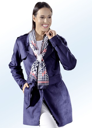 Jacke mit Gürtel in Trench-Optik