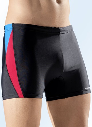 Zweierpack Badepants mit bunten Einsätzen