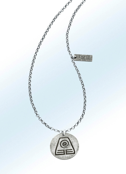 - Element-Anhänger Erde mit Kette, in Farbe