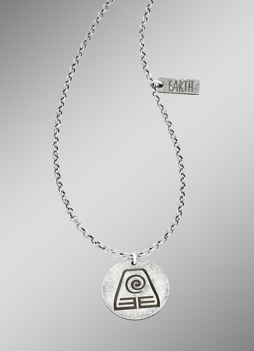 - Element-Anhänger Erde mit Kette, in Farbe