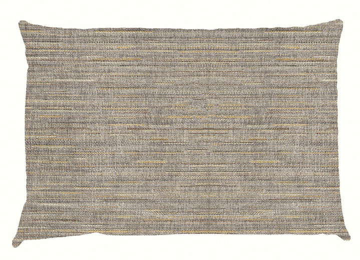 Dekokissen & Hüllen - Hochwertig verarbeitete Kissenbezüge, in Größe 105 (40x40 cm) bis 110 (50x50 cm), in Farbe GRAU Ansicht 1