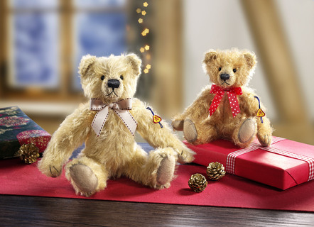 Teddybären aus Mohairplüsch