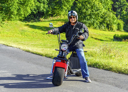 Elektro-Roller Chopper