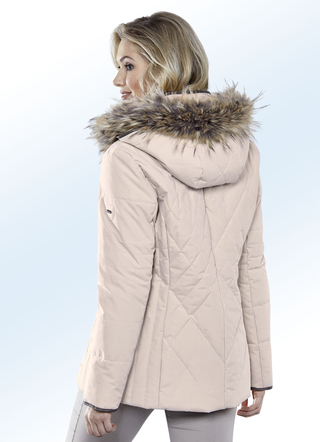 Funktionsjacke in 2 Farben mit seitlicher Längssteppung