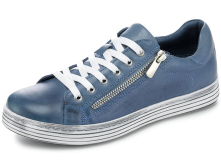 Gemini Schnürschuh mit praktischem Seitenreißverschluss