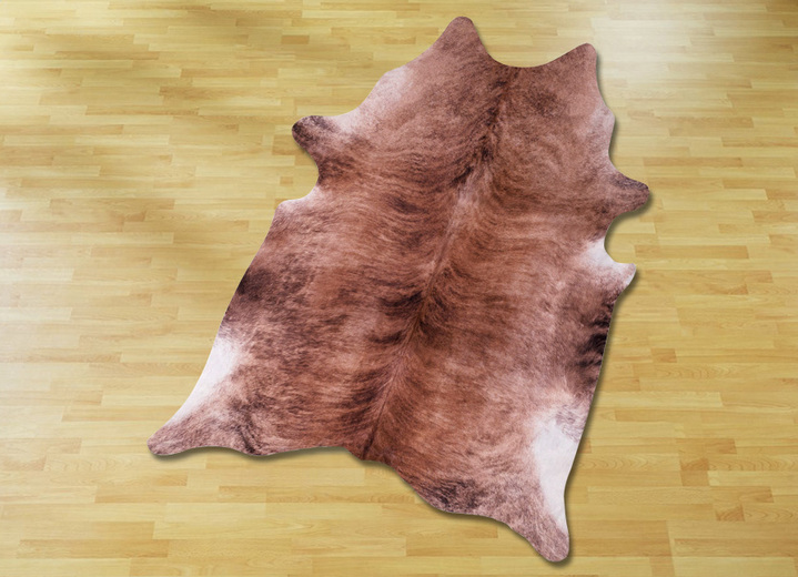 - Fellvorleger mit Veloursleder-Rückseite, in Farbe BEIGE