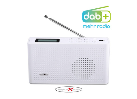 Tragbares DAB+ Radio mit integriertem Akku