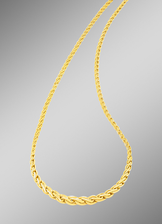 Halsketten - Fantasie-Doppelankerkette, in Farbe  Ansicht 1