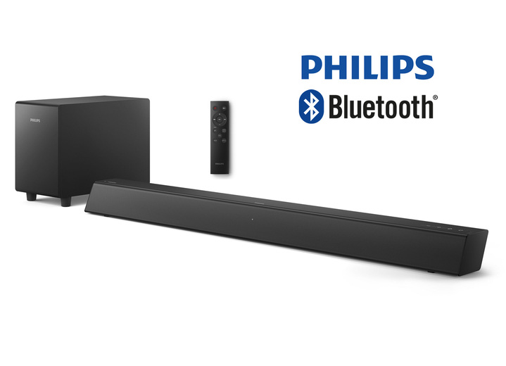 - Philips TAB5305/12 2.1 Soundbar, in Farbe SCHWARZ Ansicht 1