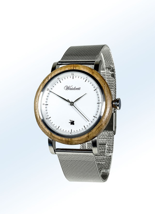 Herrenuhr mit Mesharmband