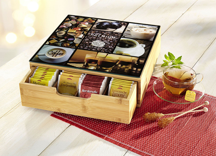 - Kaffee-Tee-Orga aus Bambus, in Farbe BRAUN