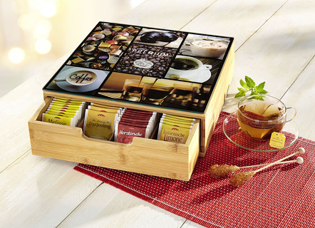 Kaffee-Tee-Orga aus Bambus
