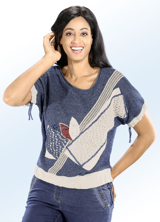 Pulli mit Leinen