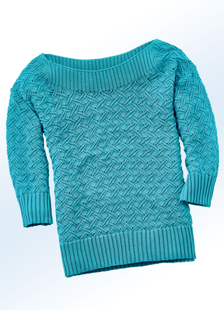 Pullover in 3 Farben mit tollem Struktur- und Ajourdessin