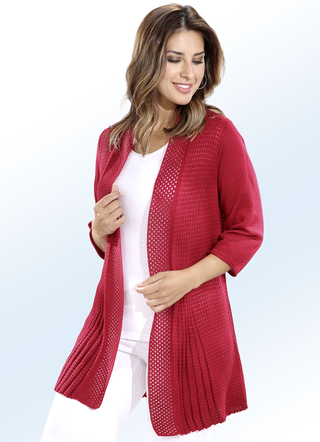 Strickjacke in Swingerform