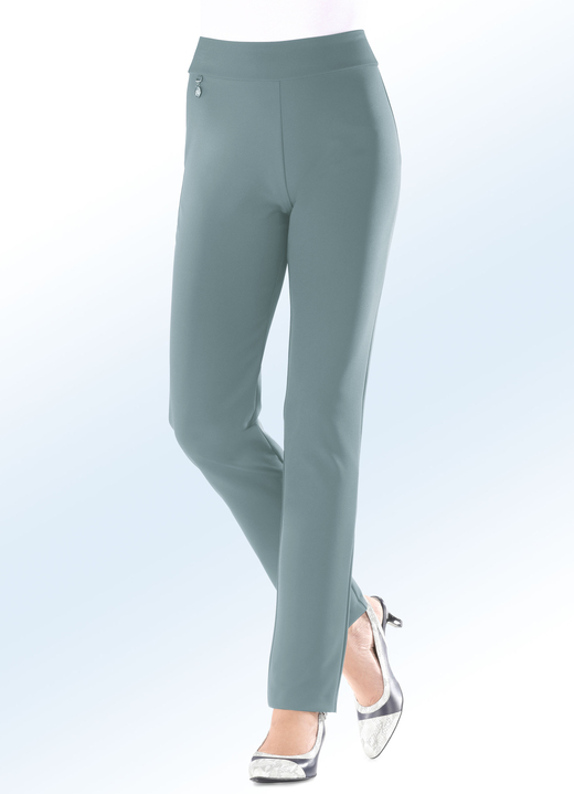 Hosen - Hose mit eingearbeitetem Shaping-Einsatz, in Größe 018 bis 235, in Farbe JADEGRÜN Ansicht 1