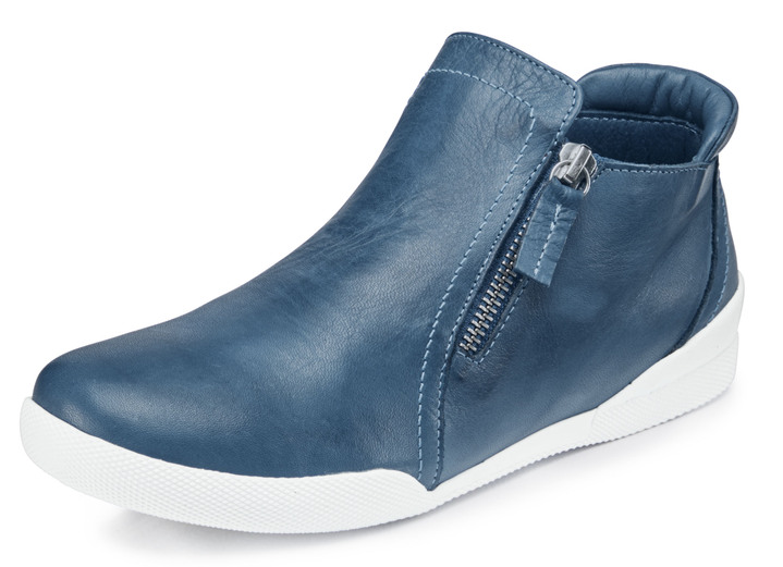 Stiefel & Stiefeletten - Andrea Conti, sportliche Damen-Boots, mit herausnehmbarem Fußbett, in Größe 036 bis 042, in Farbe JEANS Ansicht 1