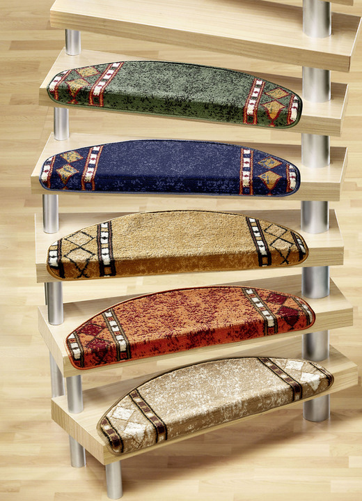Läufer & Stufenmatten - Dicht gewebte Stufenmatten, in Größe 151 (Stufenmatten, 2er-Pack) bis 325 (Stufenmatten, 15er-Pack), in Farbe BEIGE