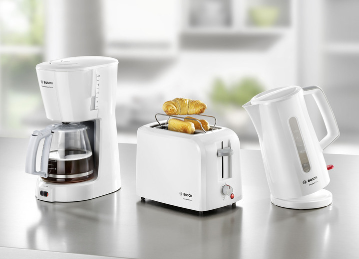 - Bosch Frühstücksserie im kompakten Design, in Farbe WEISS, in Ausführung Toaster Ansicht 1