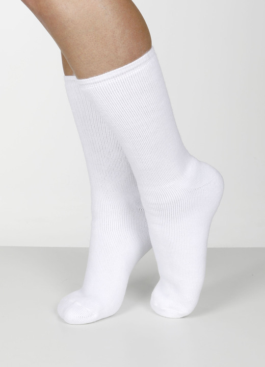 - Wärmespeicher-Socken-Set für Damen, in Farbe WEISS Ansicht 1