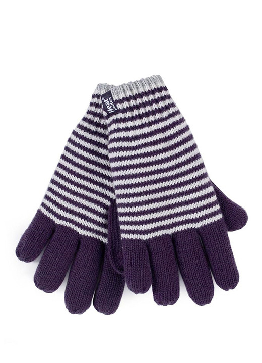 Thermokleidung - Thermo-Handschuhe von Heat Holders® für mehr Komfort im Winter, in Größe 001 bis 002, in Farbe LILA Ansicht 1