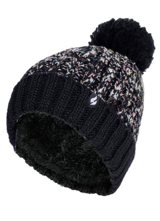 Thermo-Mütze mit Bommel von Heat Holders® für mehr Komfort im Winter