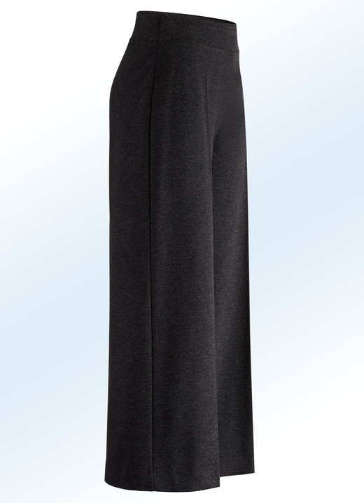 Hosen in Schlupfform - Hose in modisch verkürzter Länge, in Größe 018 bis 054, in Farbe SCHWARZ Ansicht 1