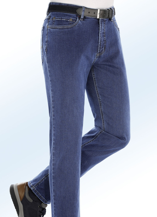 Jeans - Superstretch-Jeans von „Suprax“ in 4 Farben, in Größe 024 bis 060, in Farbe JEANSBLAU Ansicht 1