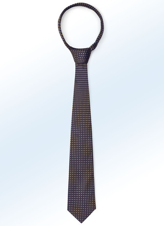 Gemusterte Krawatte