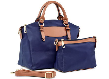 Collezione Alessandro Taschen-Set aus glänzendem Textil- und Synthetikmaterial