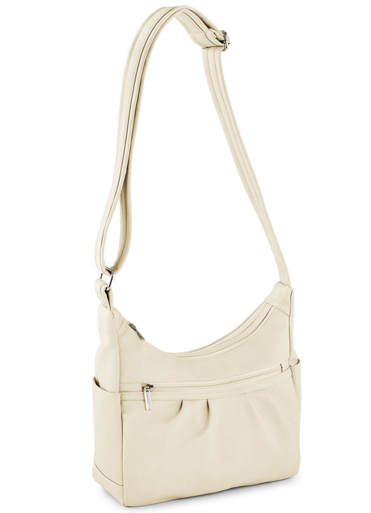 - Tasche aus Synthetikmaterial, in Farbe BEIGE Ansicht 1