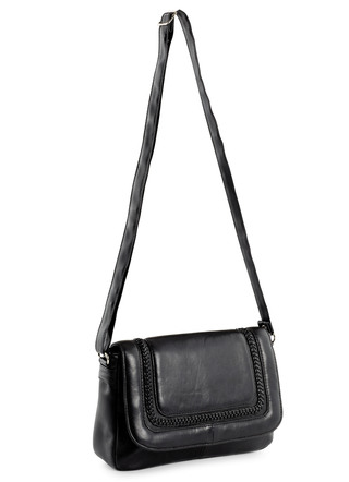 Tasche mit Flecht-Bordüre