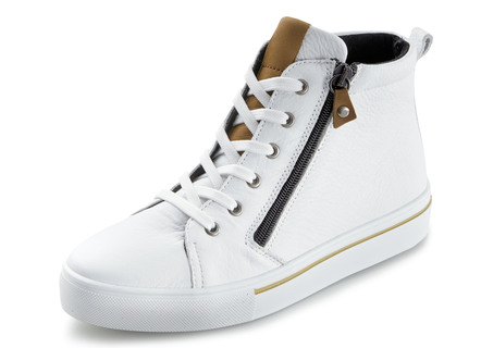 Toosoft Stiefelette mit Einsätzen in Cognac