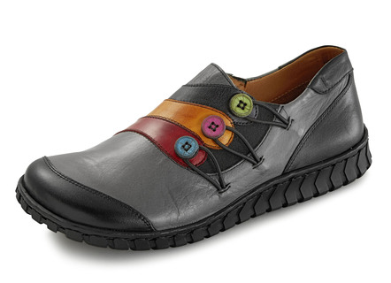 Gemini Slipper mit Zierknöpfen