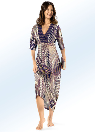 Kaftan mit V-Ausschnitt