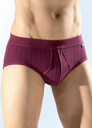 Schiesser Zweierpack Slips mit Streifendessin