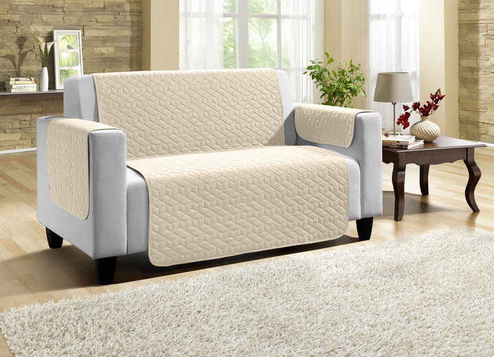 - Wohnaccessoires mit Anti-Rutsch-Beschichtung, in Größe 101 (Sesselschoner, 50x150 cm) bis 865 (2 Armlehnenschoner, 50x 70 cm), in Farbe BEIGE