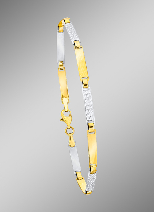 - Feines Armband in Bicolor, in Farbe  Ansicht 1
