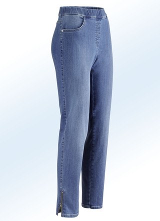 Magic-Jeans mit hohem Stretchanteil
