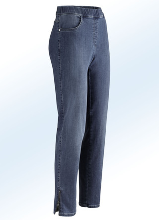 Magic-Jeans mit hohem Stretchanteil