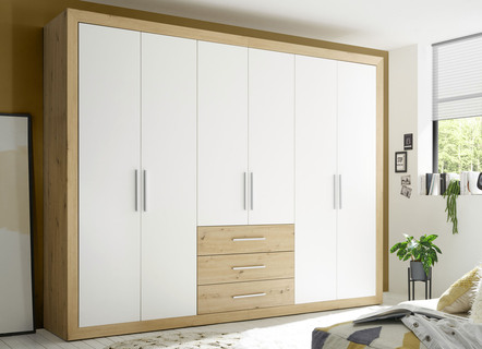 Kleiderschrank, 6-türig