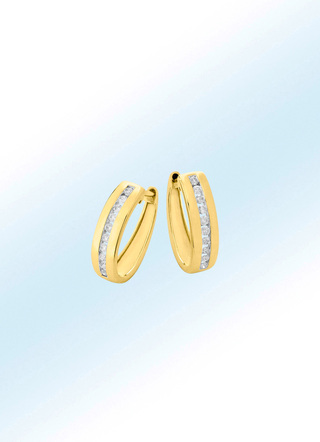 Creolen mit Brillanten