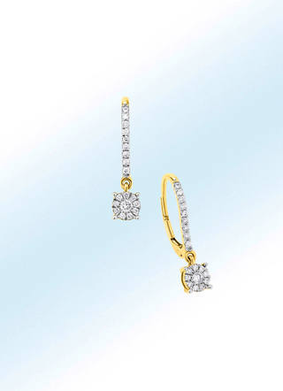 Ohrringe mit Brillanten